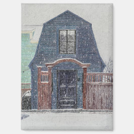 Snowy Day Magnet