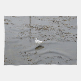 Snowy Egret Handtuch