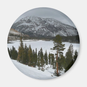 Snowy Ellery Winter Landschaft Magnet