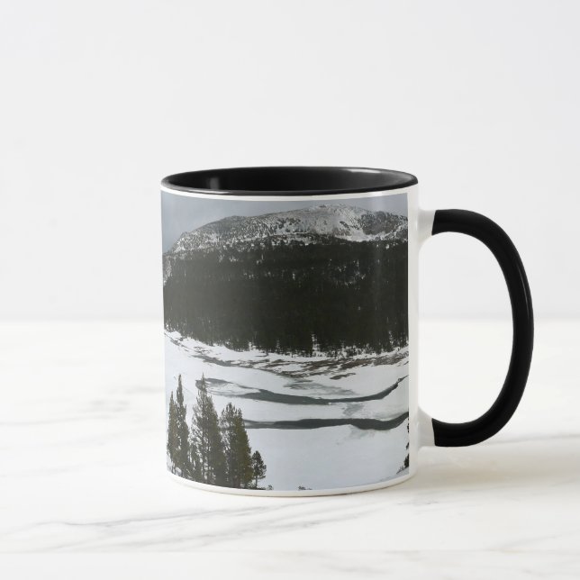 Snowy Ellery Winter Landschaft Tasse (Rechts)