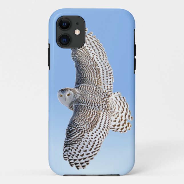 Snowy-Eule Case-Mate iPhone Hülle (Rückseite)