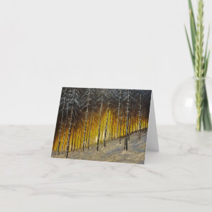 Snowy Forest Karte