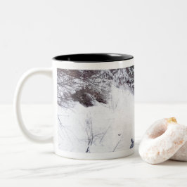 Snowy Forest Mug Zweifarbige Tasse