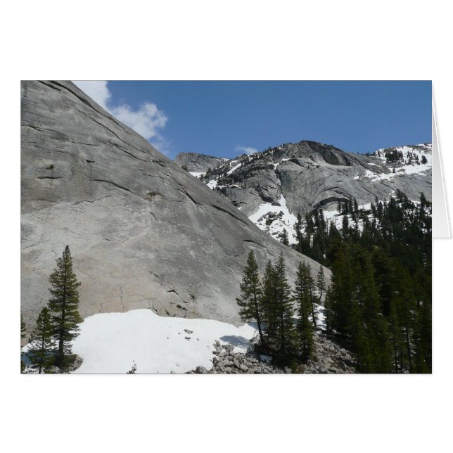 Snowy Granite Domes I im Yosemite Nationalpark (Vorderseite (Horizontal))
