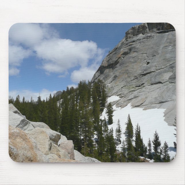 Snowy Granite Domes II Yosemite Nationalpark Mousepad (Vorne)