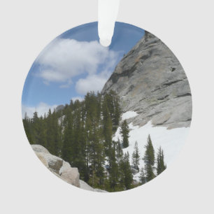 Snowy Granite Domes II Yosemite Nationalpark Ornament