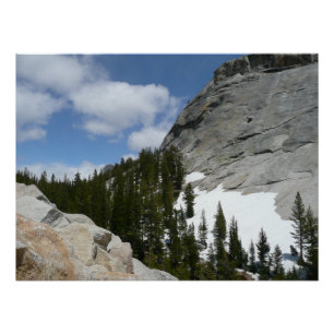 Snowy Granite Domes II Yosemite Nationalpark Poster