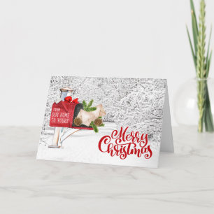 Snowy Mailbox Von unserem zu Hause Weihnachten