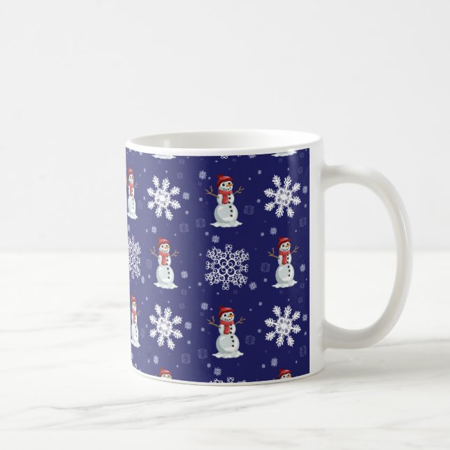 Snowy-Männer Kaffeetasse (Rechts)