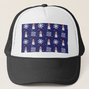 Snowy-Männer Truckerkappe