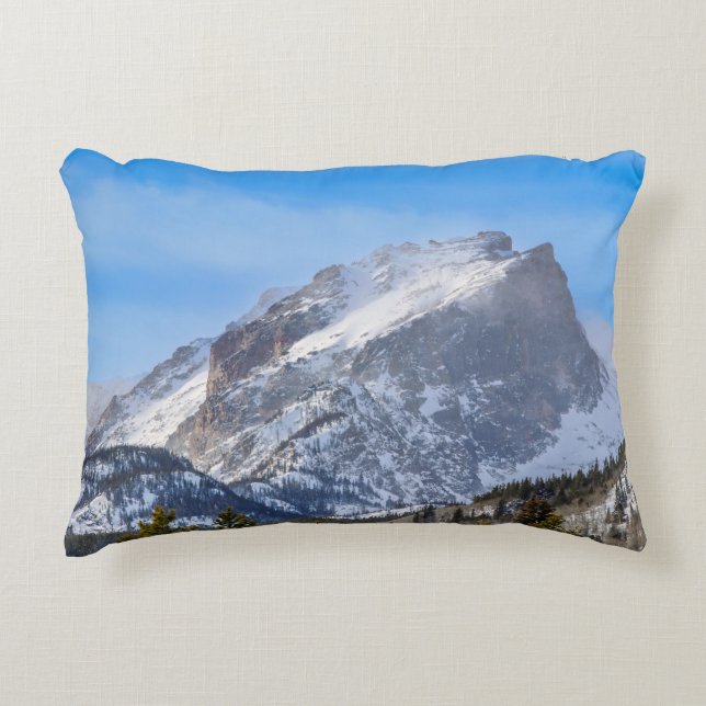 Snowy Mountain Pillow Dekokissen (Vorderseite)