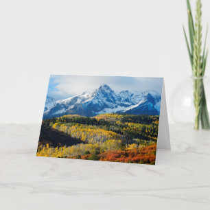 Snowy Mountain & Trees Karte
