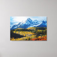 Snowy Mountain & Trees