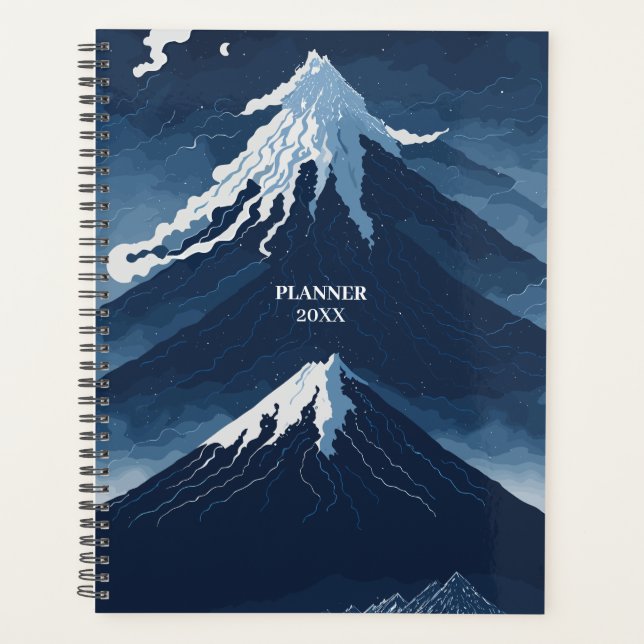 Snowy Mountains Japanischer Stil Planer (Vorderseite)