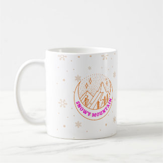 Snowy Mountains Kaffeetasse