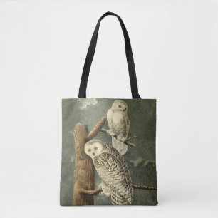 Snowy Owl Audubon Bird Artwork Tasche