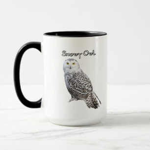 Snowy Owl Coffee Tasse