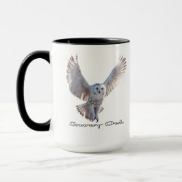 Snowy Owl Coffee Tasse