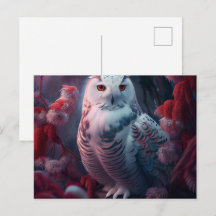 Snowy Owl Postkarten