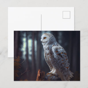 Snowy Owl Postkarten