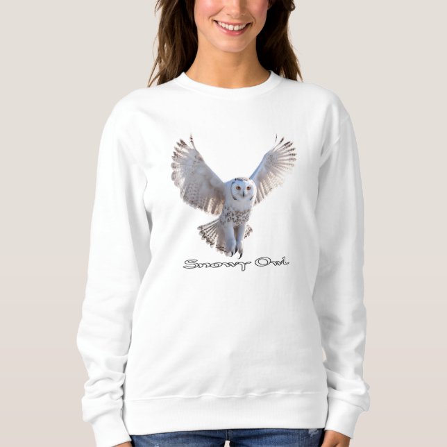 Snowy Owl Sweatshirt (Vorderseite)