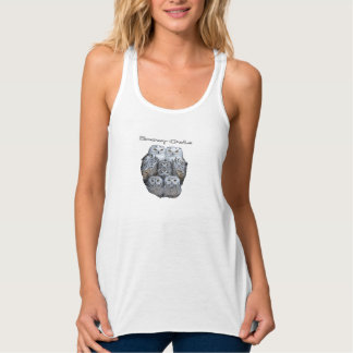 Snowy Owl Tank Top T - Shirt