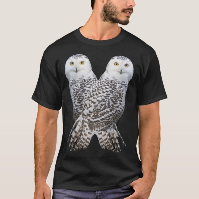 Snowy Owls T-Shirt (Vorderseite)