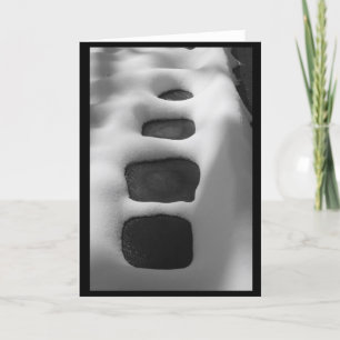 Snowy Pathway (blank) Karte