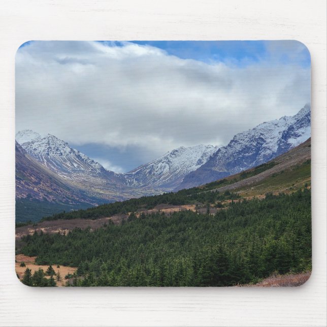 Snowy Peak Valley Mousepad (Vorne)