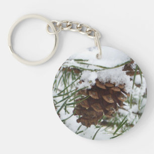 Snowy Pine Cone I