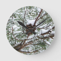 Snowy Pine Cone II Winterlandfotografie