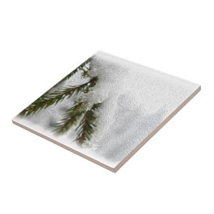 Snowy Pines Fliese