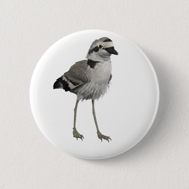 Snowy-Regenpfeifer Button (Vorderseite)