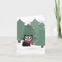 Snowy Spectacled Bär Karte