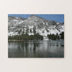 Snowy Tenaya Lake Yosemite National Park Foto