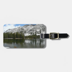 Snowy Tenaya Lake Yosemite National Park Foto Gepäckanhänger