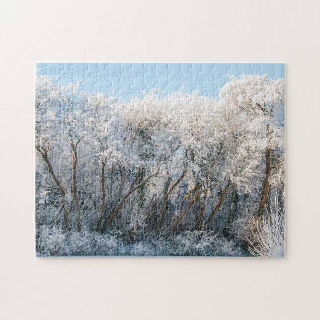 Snowy Trees, 252 pièces Jigsaw Puzzle (Horizontal)