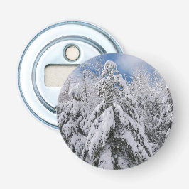 Snowy Trees Flaschenöffner