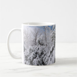 Snowy Trees Kaffeetasse