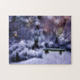 Snowy-Waldwinter-Märchenland