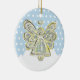 Snowy White Christmas Angel Ornament (Rechts)