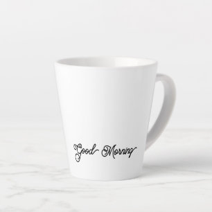 Snowy White Good Morning Milchtasse