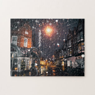 Snowy Winter Cityscape JPG Cityscape Residence Com