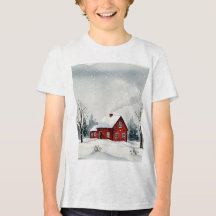 Snowy winter landscape