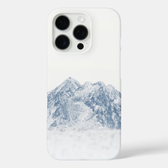 Snowy Winter Mountain Otterbox iPhone 16 Pro Hülle (Rückseite)