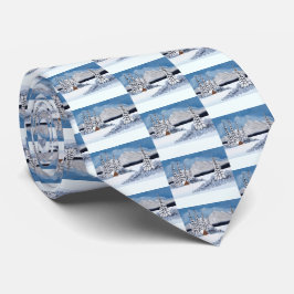 Snowy Winter Neck Tie Krawatte