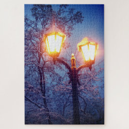 Snowy Winter Night