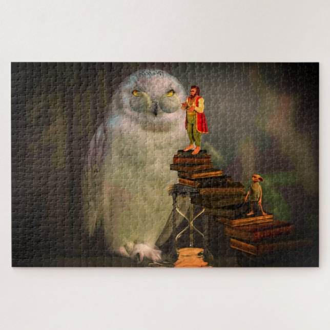 Snowy Wisdom (Horizontal)