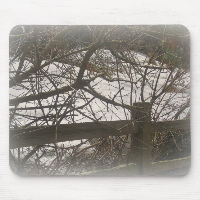 Snowy Woods Mousepad (Vorne)