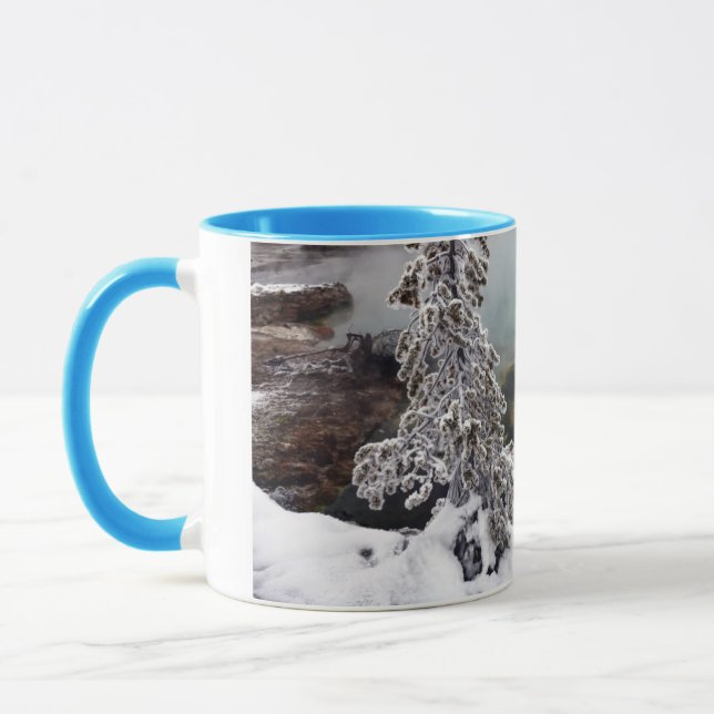 Snowy Yellowstone Tasse (Links)